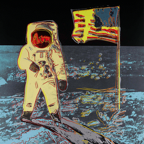 "Moonwalk" by Andy Warhol